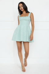Madison Mini Dress Sage