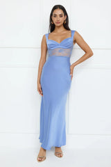 Permission To Party Satin Maxi Dress