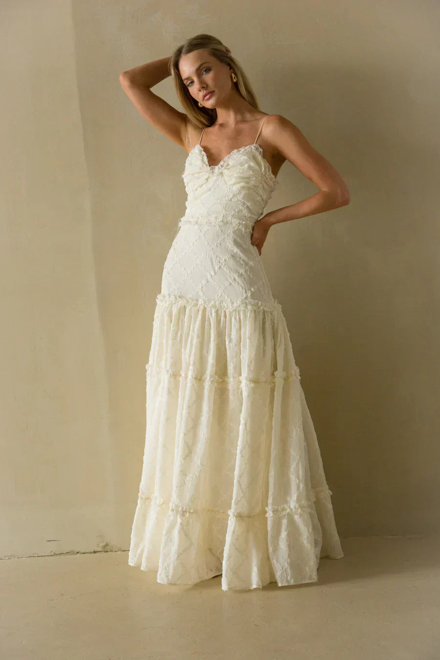 Percy Lace Maxi Dress
